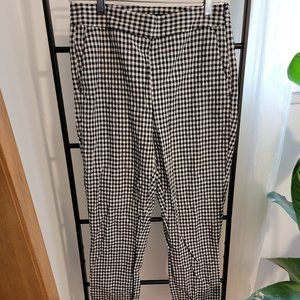 Zara Gingham Skinny Pants